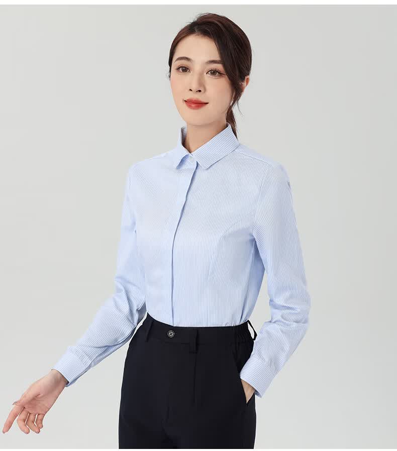 北杳浦发银行行服工作服新款女行服长短袖衬衫工服修身工装衬衣职业装