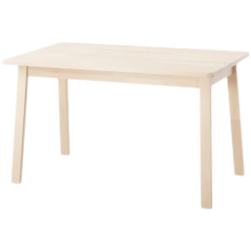 IKEA 宜家 NORRÅKER 诺鲁克 桌子 125x74 桦木