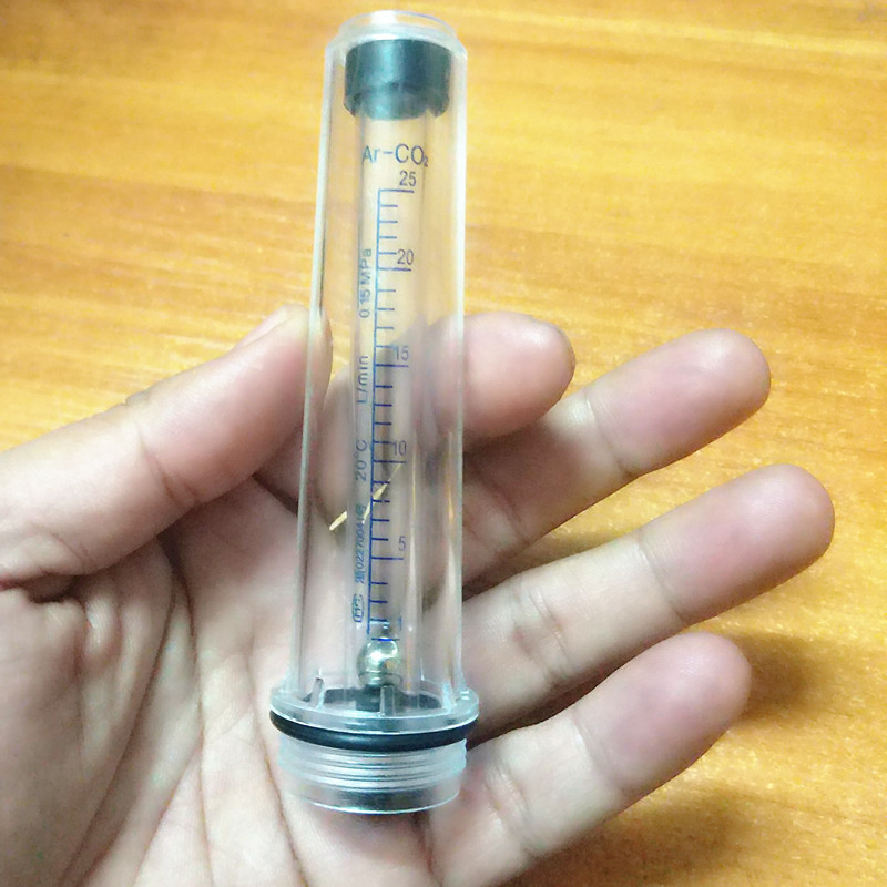 枭采二氧化碳氩气减压阀压力表流量计表筒二气保焊氩弧电焊机配件