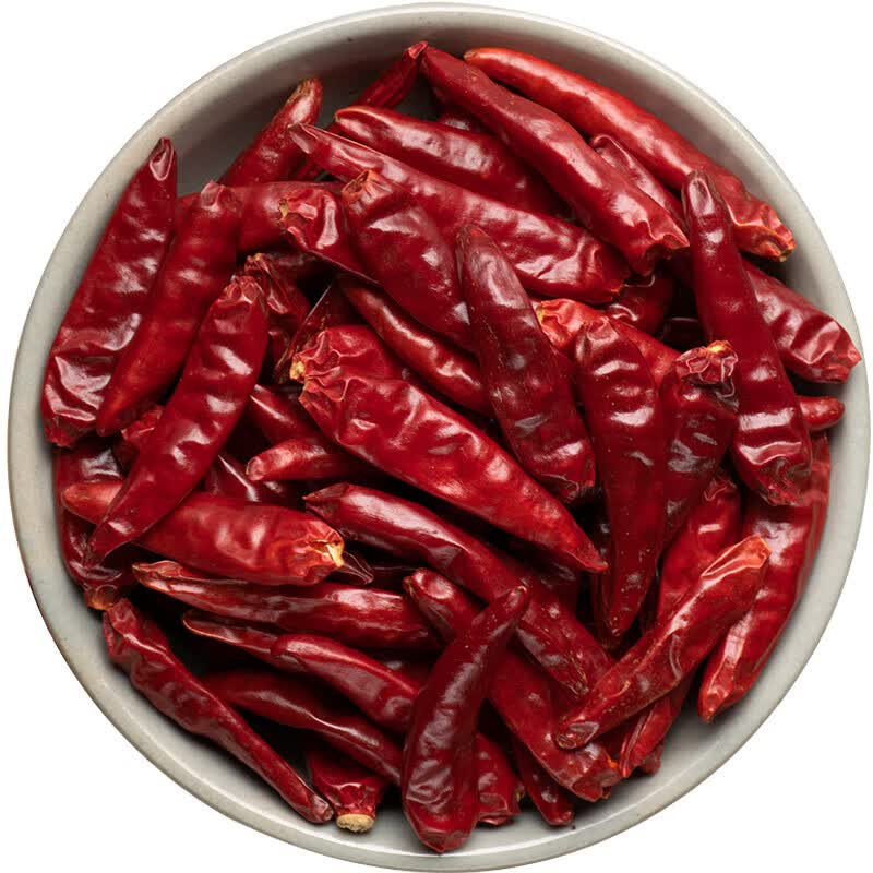 嫩个河南内黄新一代干辣椒500g四川火锅调色饭店专用特辣特香乾红海椒