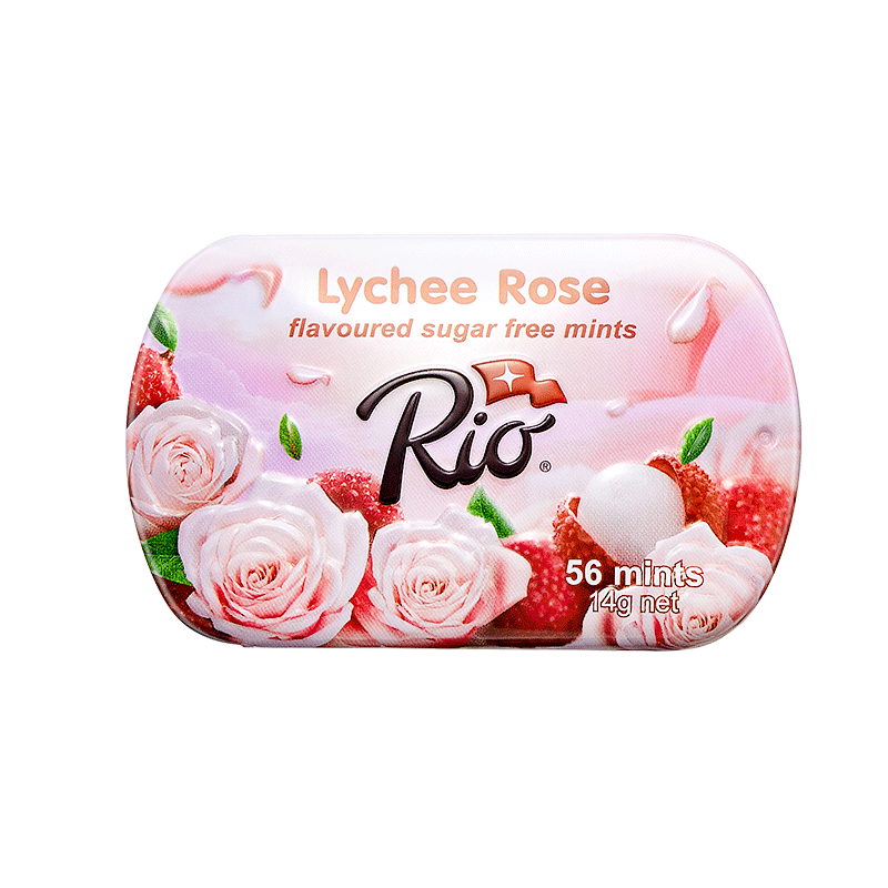 rio樱花限定接吻糖 便携含片无糖薄荷糖清新口气高颜值口香糖口含片