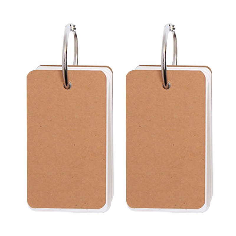 ���̿հ�С��Ƭ��ɫӲ��ֽ������ЯӢ�����ּǱ����ʿ����价��ʽ��¼��200��2��װ 5200ԭľɫ���