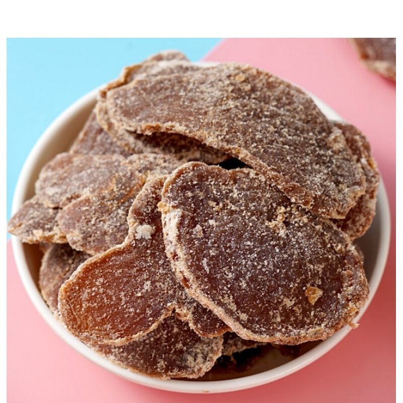 虎钢馋红糖生姜片干即食零食黑糖冰糖泡茶水闽糖姜手工正宗纯正姜糖