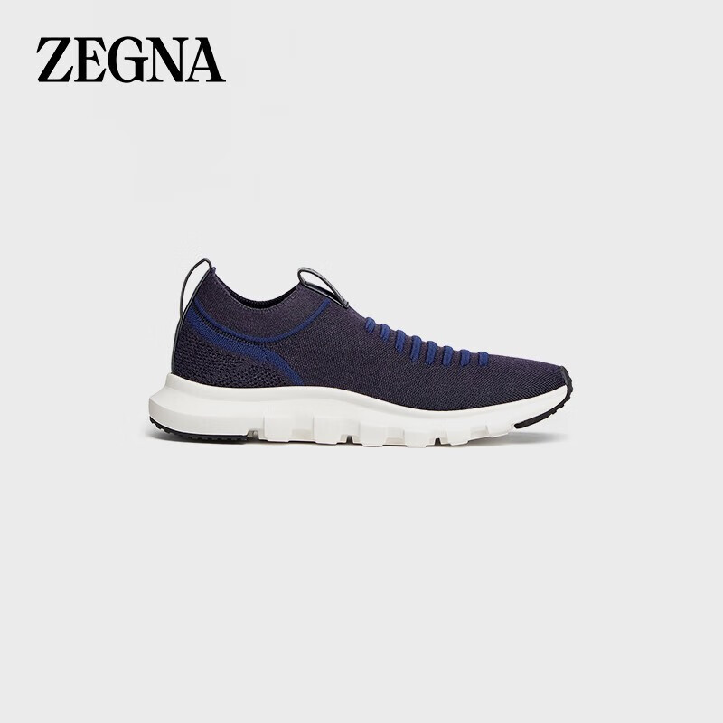 杰尼亚（Zegna）男士海军蓝Techmerino™ 套穿休闲运动鞋属于什么档次？