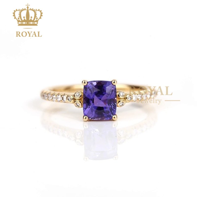 royalpick紫色蓝宝石戒指1.