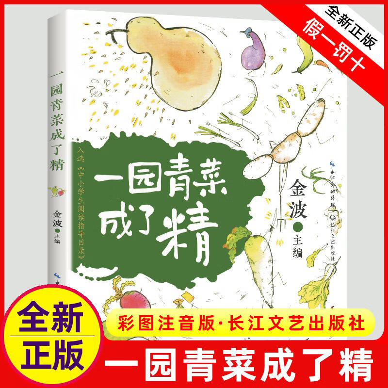 童谣一年级长江文艺一元圆非熊亮周翔绘一团青菜儿童启蒙认知早教绘