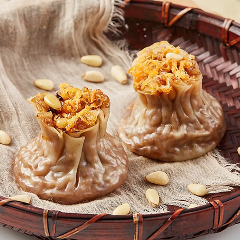 吉祥蛋黄糯米烧麦烧卖240g冷冻速食面点营养早餐半成品线下门店同款 蛋黄烧麦 4包