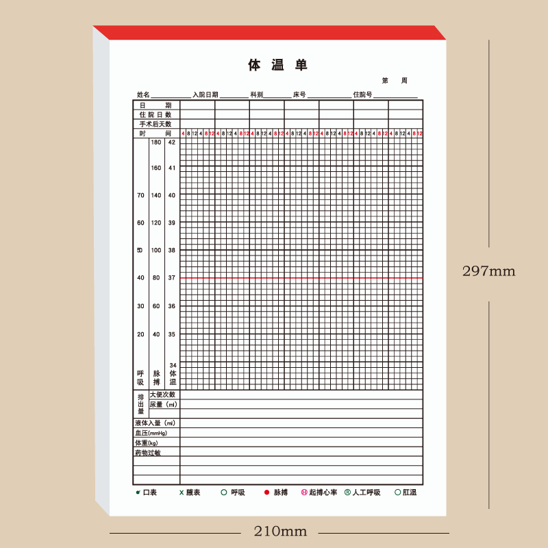 护士体温单绘制图片图片