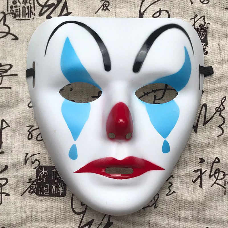 爱维逸儿童男女款恐怖街舞全脸cosplay万圣节面具酒吧化妆舞会舞台