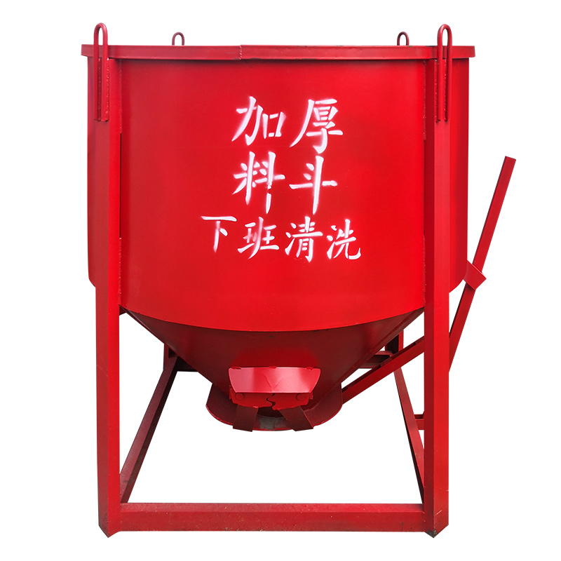 栗鹿定制混凝土料斗塔吊料斗吊斗方形圆形多功能砼料斗长鼻子砂浆料斗