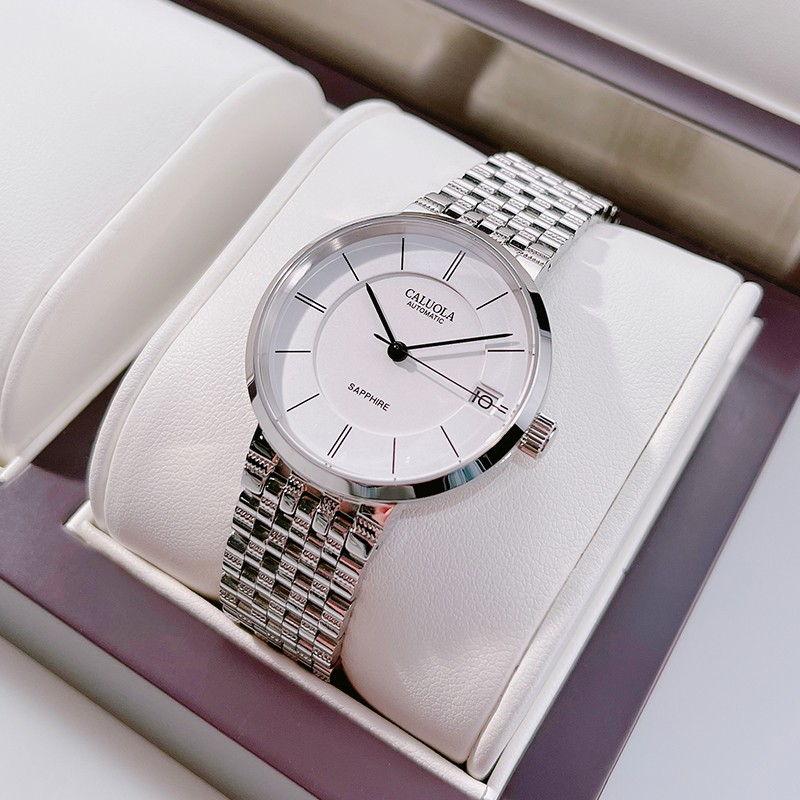 卡罗莱(caluola)全自动2022新款手表女机械表防水女表品牌女士手表