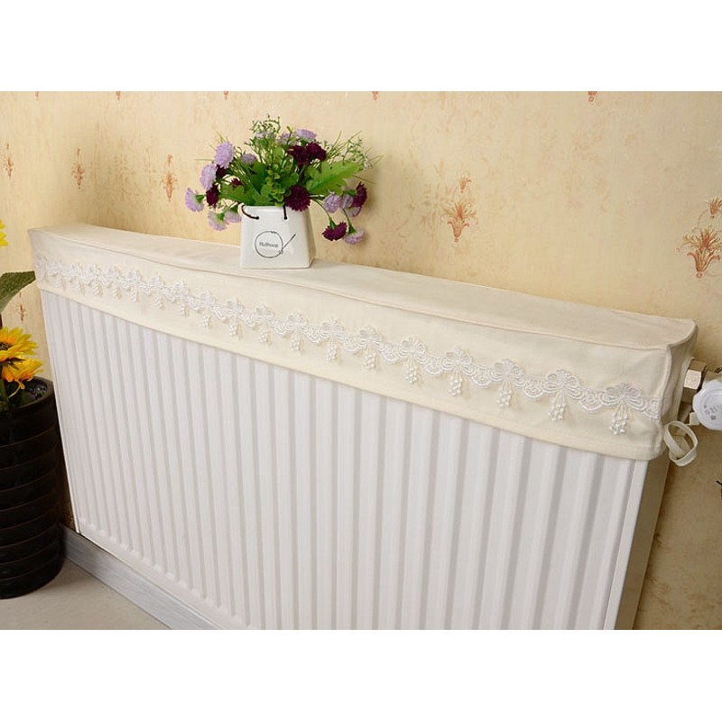 星舵【新品】暖气片罩布艺暖气罩盖布暖气片套防尘罩防熏黑墙罩防尘套