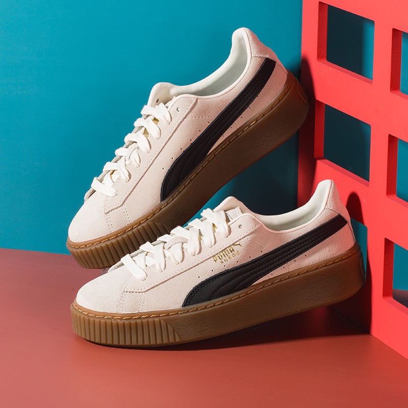 彪马(puma)女鞋休闲鞋厚底板鞋松糕鞋运动鞋363559 尺码偏大,建议选小