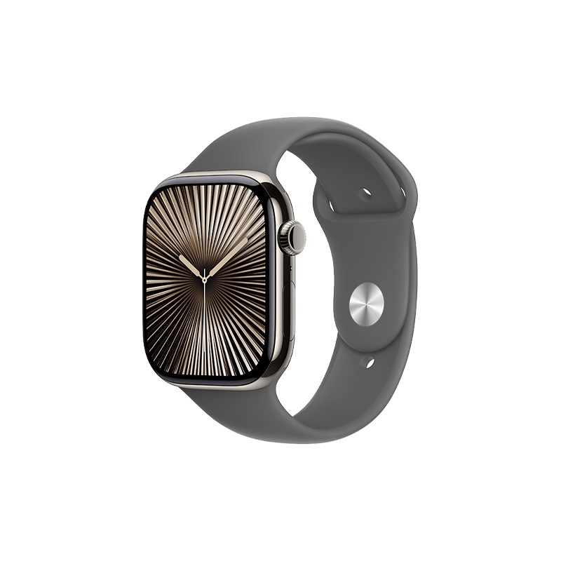 ��99���¡�Apple/ƻ�� Watch Series 10 �����ֱ�GPS+���ѿ�46����ԭɫ�ѽ��������һ�ɫ�˶��ͱ���M/L MWYR3CH/B   2477.83Ԫ