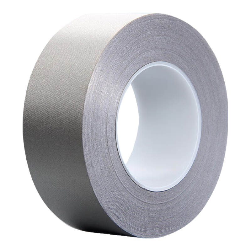 冰禹 導電膠布 40mm*50米 銀色平紋單面導電布膠帶干擾屏蔽電磁波信號膠布 BYyn-536
