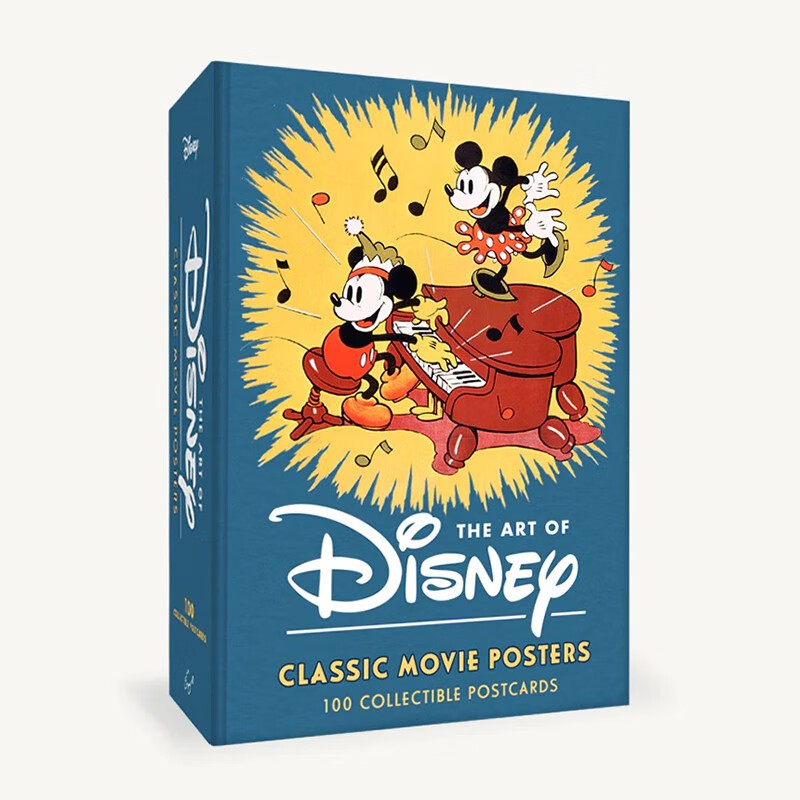 movie posters 100 postc迪士尼奇妙艺术经典电影海报100张明信片动画