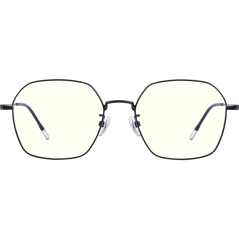 帕森（PARZIN）防蓝光辐射眼镜 明星同款轻钛方框男女通用抗蓝光电脑护目镜15751