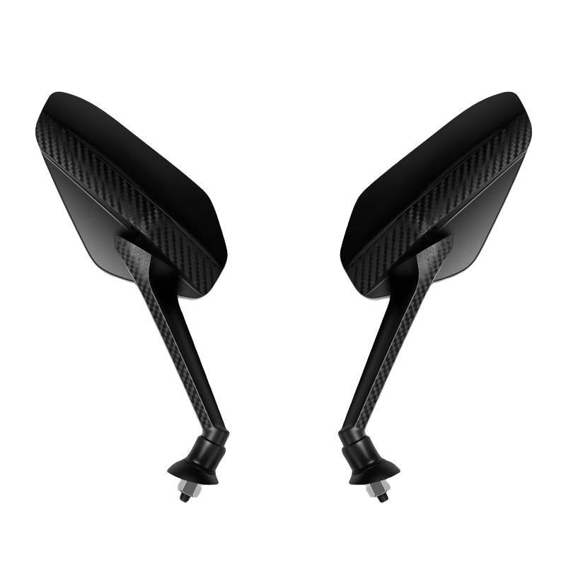 酷改（Coolchange）電動(dòng)車后視鏡反光鏡通用電瓶三輪摩托車倒后鏡倒車鏡小圓鏡子改裝 加強(qiáng)款-飛鷹二代高清凸面鏡8mm