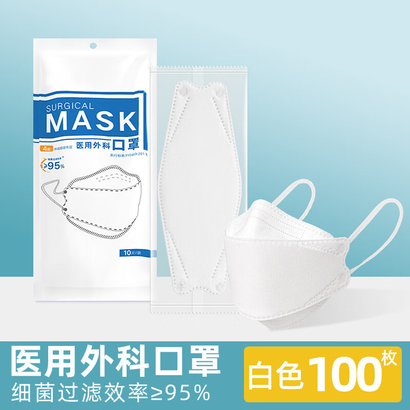 致净医用外科韩国款式蝶形口罩:高质量,优异口感!