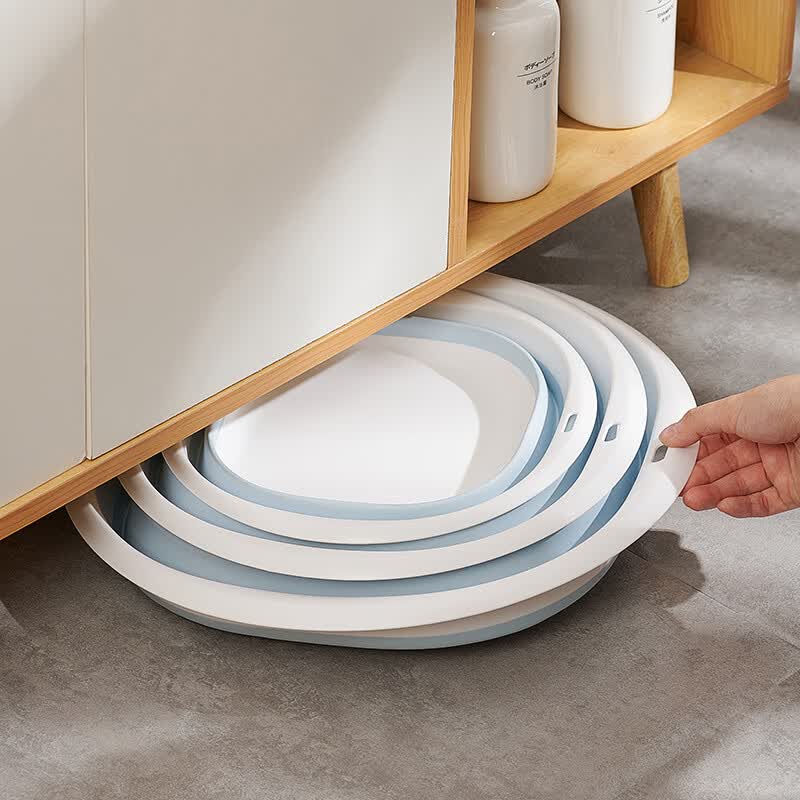 SP SAUCE日本洗脸盆折叠盆家用塑料盆子32.5cm婴儿宝宝面盆便携式洗衣盆高性价比高么？