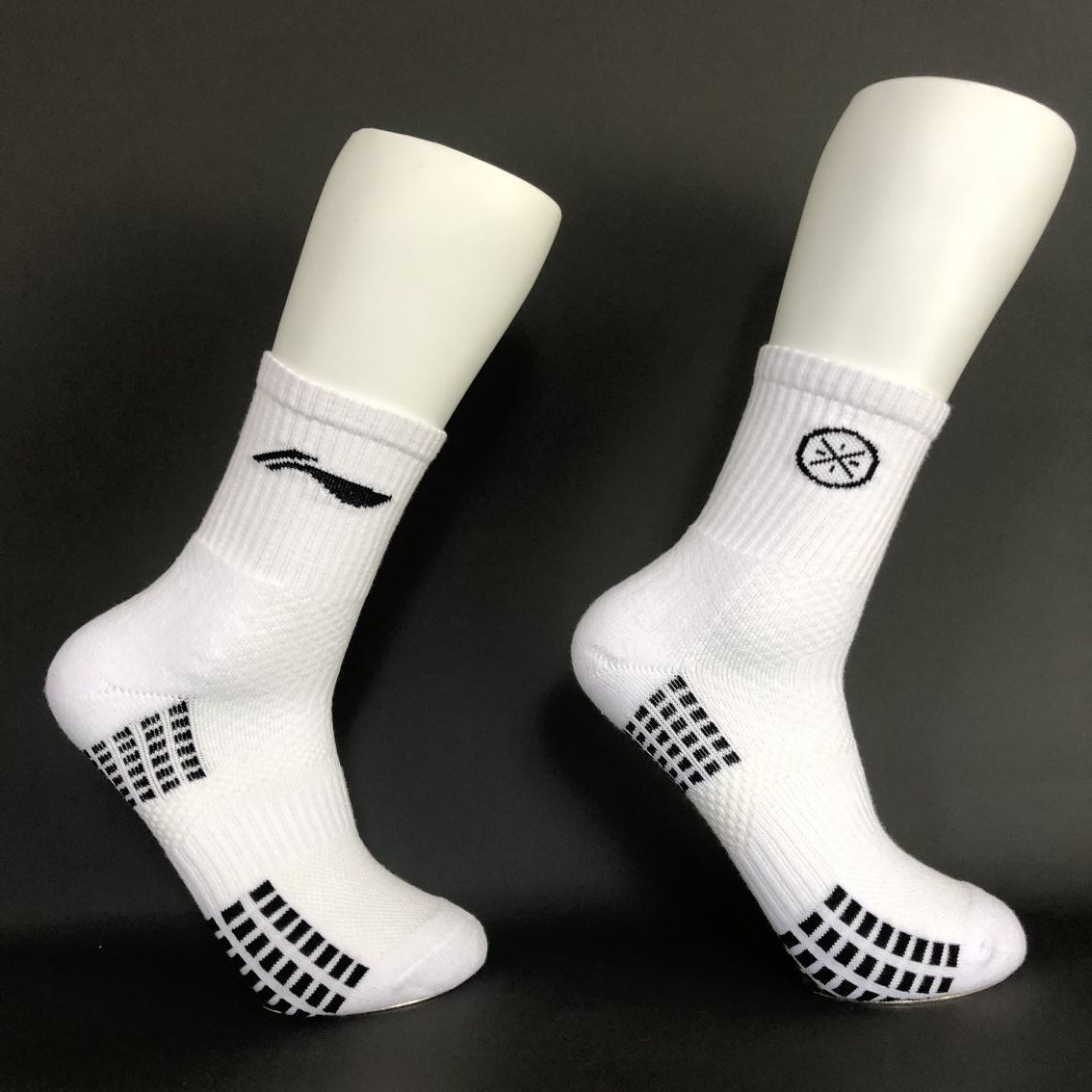 clearluv*篮球袜子男女中筒高帮夏季薄款学生袜运动袜长筒袜新年 白色