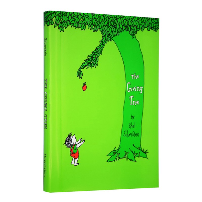 the giving tree 爱心树英文原版绘本 shel silverstein 谢尔希尔