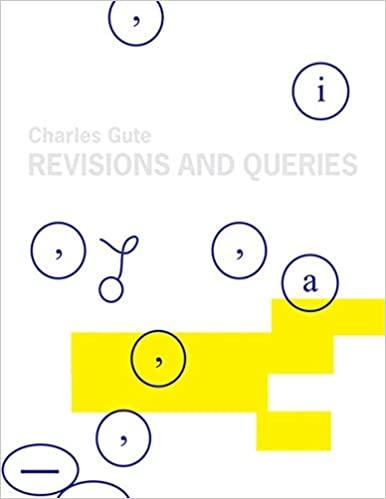预订 charles gute: revisions and queries