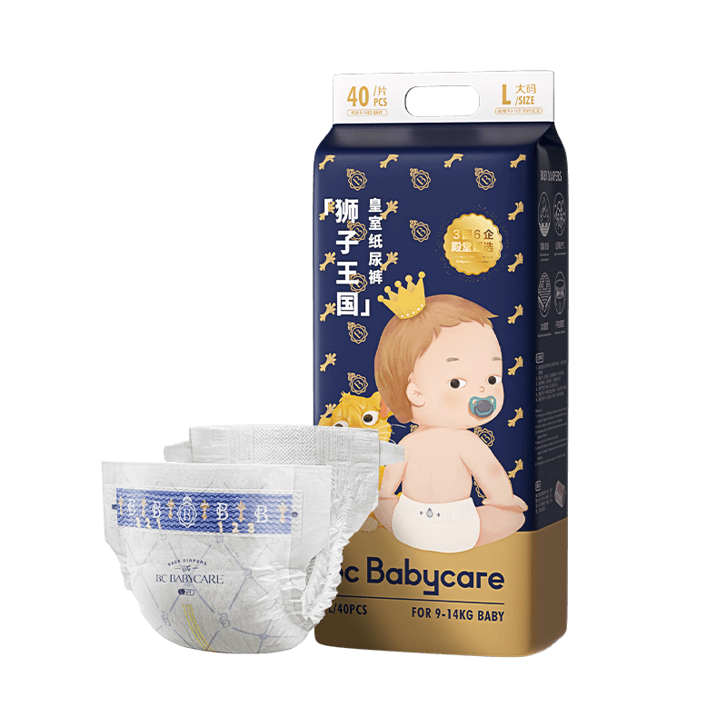 babycare 皇室弱酸系列 纸尿裤 L40片
