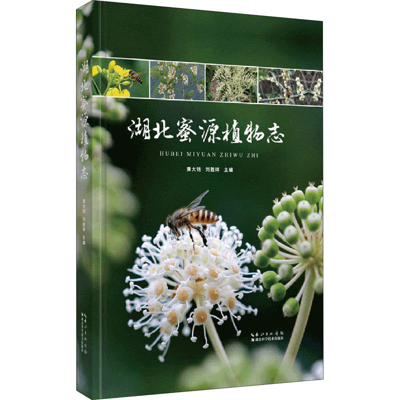 湖北蜜源植物志 黄大钱,刘胜祥 编 书籍