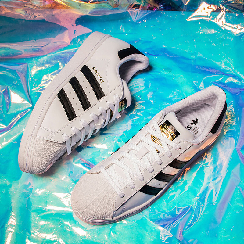 阿迪达斯(adidas)三叶草鞋子男鞋新品户外运动休闲鞋金标贝壳头情侣