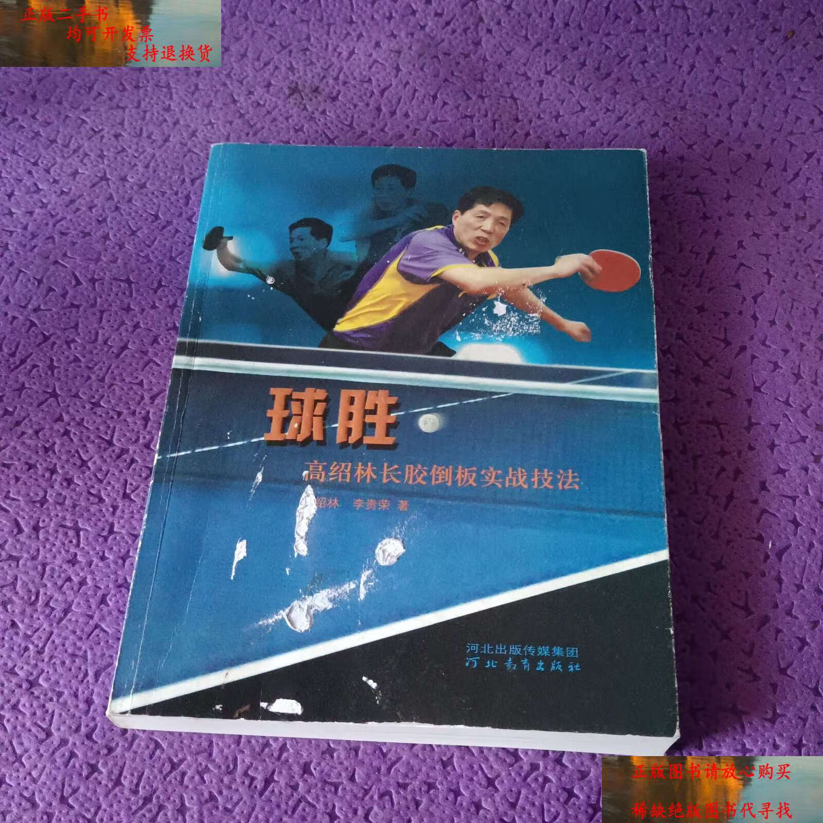 【二手书9成新】球胜:高绍林长胶倒板实战技法 /高绍林 河北教育