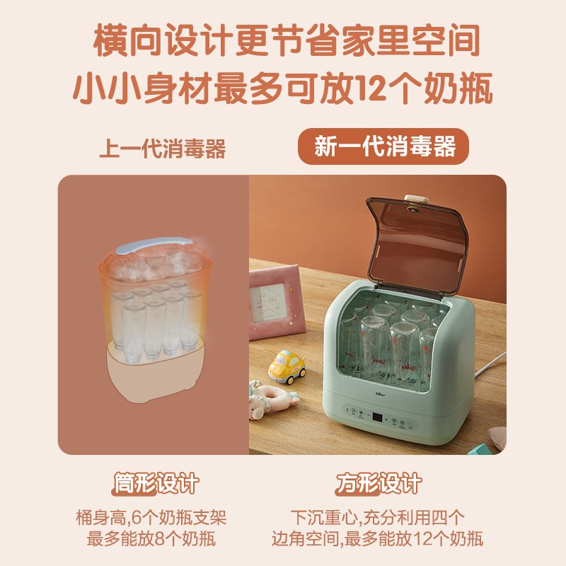 暖奶消毒小熊奶瓶消毒器带烘干多功能蒸汽消毒锅评测比较哪款好,质量不好吗？