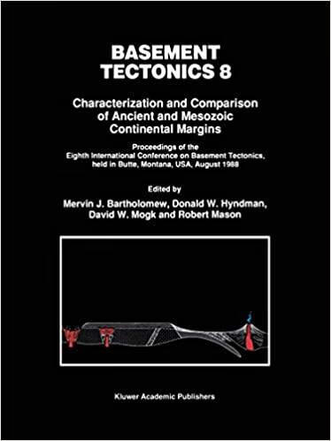 预订basement tectonics 8: characterization and compa