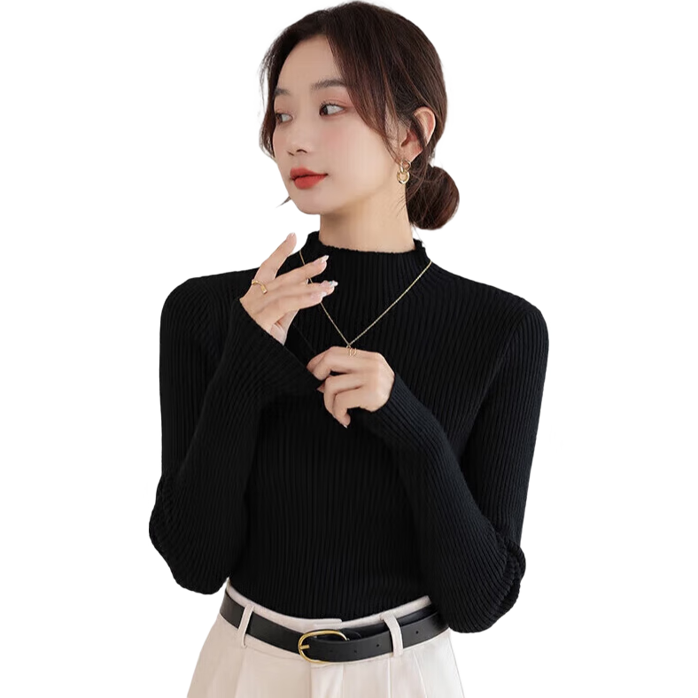 ���ڲ�������ά˹��JEANSWEST����֯��Ů2024������Ƹ�������������֯���ڴ�Ů��ɫ����