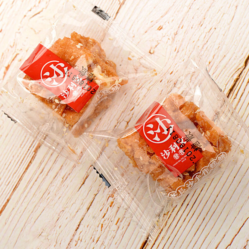 尝沙味沙利文湖南长沙沙利文食品糖馓 硬沙琪玛传统休闲糕/点点心小吃特产 500克（正常糖）