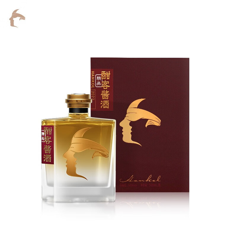 酣客 2022年精品 酱香型白酒 贵州白酒礼盒 53度 500ml 1瓶 单瓶装