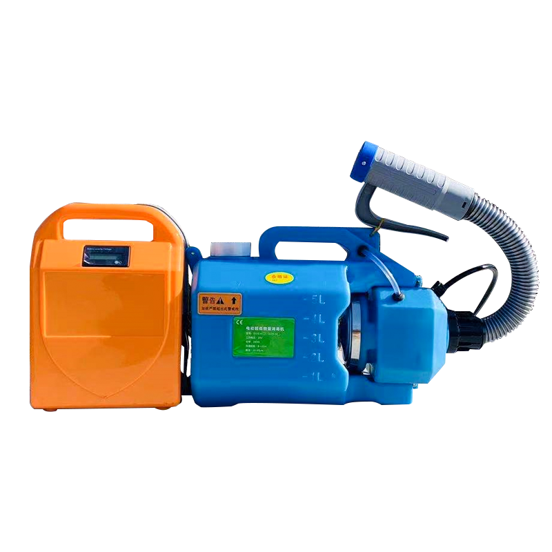 友牧 新型电动喷雾器 带电瓶养殖场室内消毒 打药雾化烟雾器机 手提式