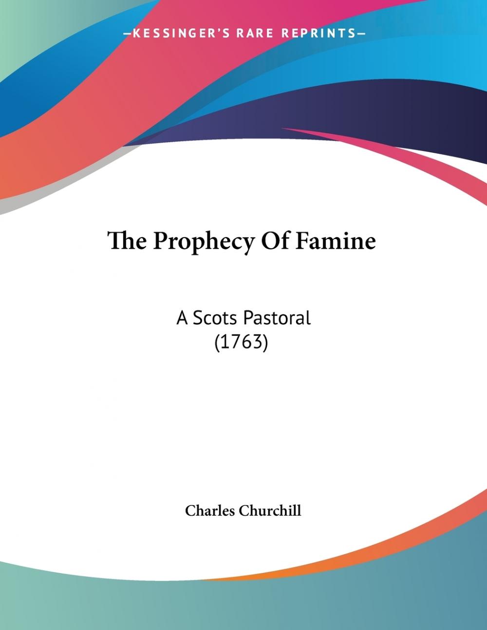 预售 按需印刷 the prophecy of famine