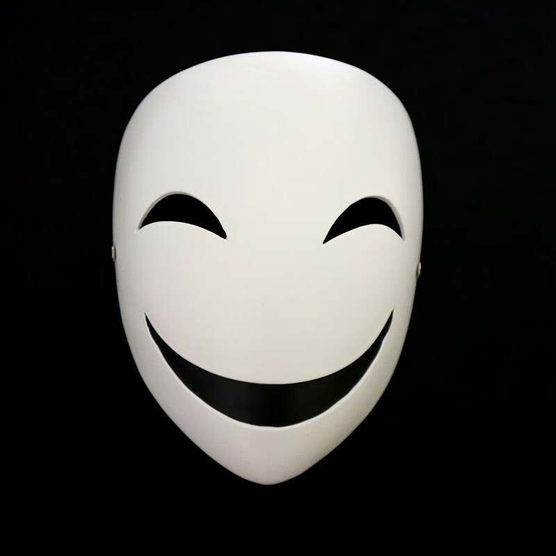 万圣节cosplay卡通周边影胤蛭子面具漆黑的子弹魔术师舞台道具 蛭子