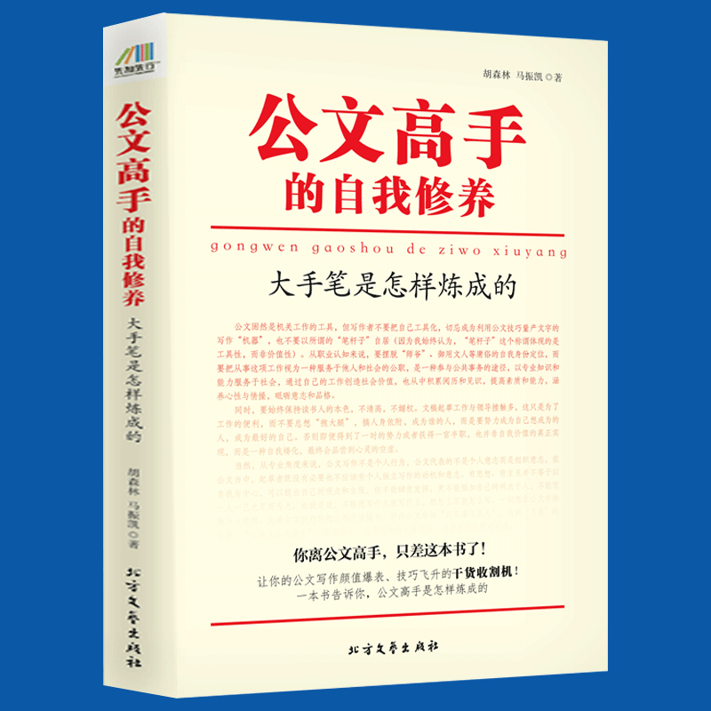 公文高手的自我修养 大手笔是怎样炼成的 公务员事业单位公文写作书 实用性公文写作教材公文高手养成书