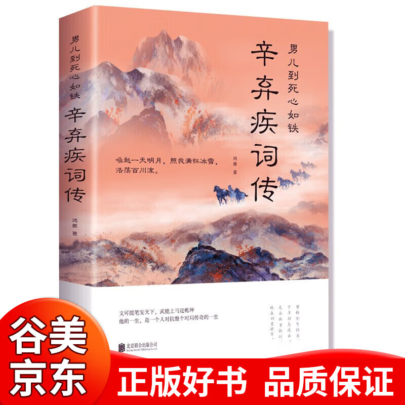 【一元购专区图书】男儿到死心如铁:辛弃疾词传 诗词全词集宋词中国古诗词鉴赏大全宋朝宋代历史人物名人传记 中国古诗词