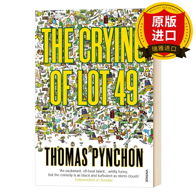 英文原版 拍卖第四十九批 The Crying Of Lot 49 Thomas Pynchon 后现代主义文学小说 万有引力之虹同作者 进口原版英语书籍