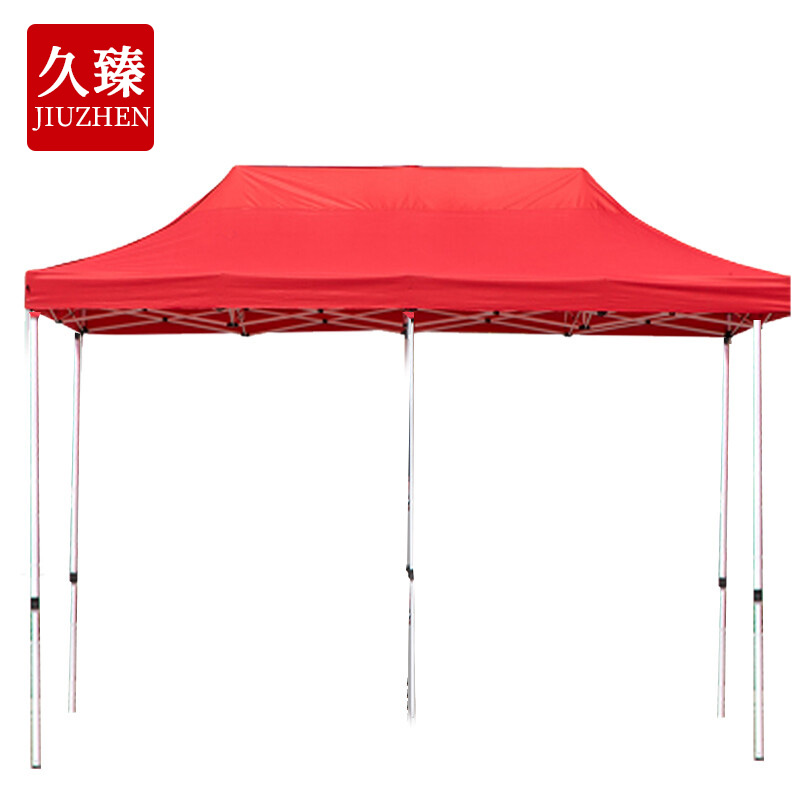 久臻 yyj55 四脚帐篷伞帐篷 遮阳伞定制需收费一周左右发货红色 3×6