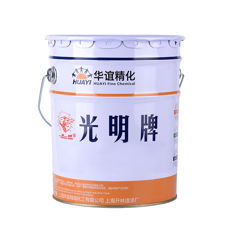 献瑜各色醇酸船壳漆 船用漆 船舶油漆水线漆22kg 中黄船壳漆22kg
