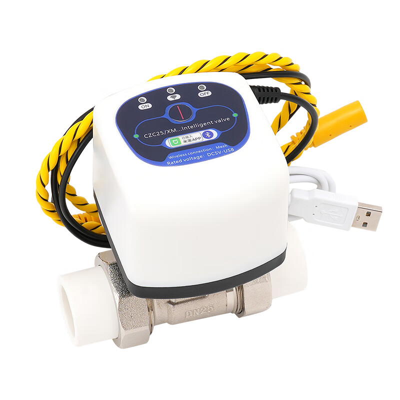 水享 ATENJOY WC已接入米家智能阀开关搭配网关遥控漏水燃气报警自动关阀门控制器 已接入米家智能阀DN25/1寸内外丝