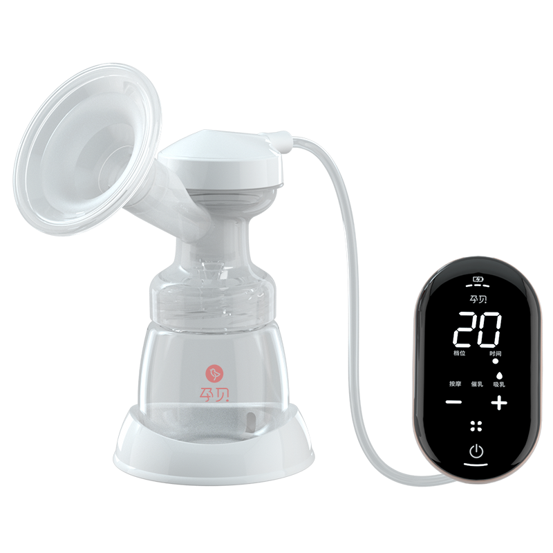 孕贝（yunbaby）电动吸奶器变频全自动吸乳器拔奶器气压脉冲无痛催乳器 变频-按摩催乳