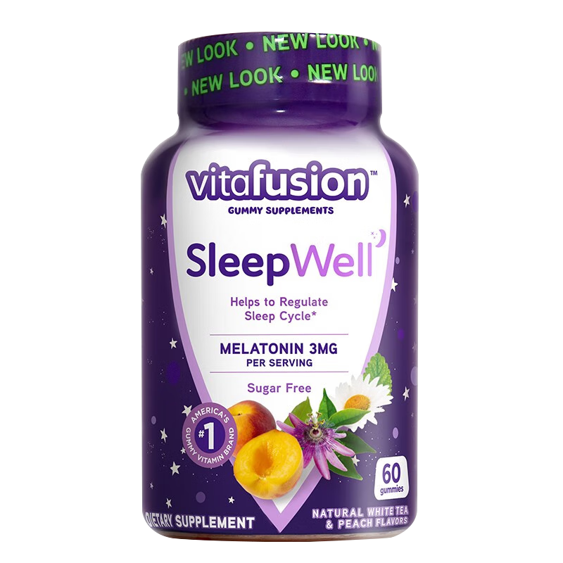 改善睡眠质量神器，vitafusion褪黑素睡眠软糖价格走势分析|如何查看改善睡眠的历史价格