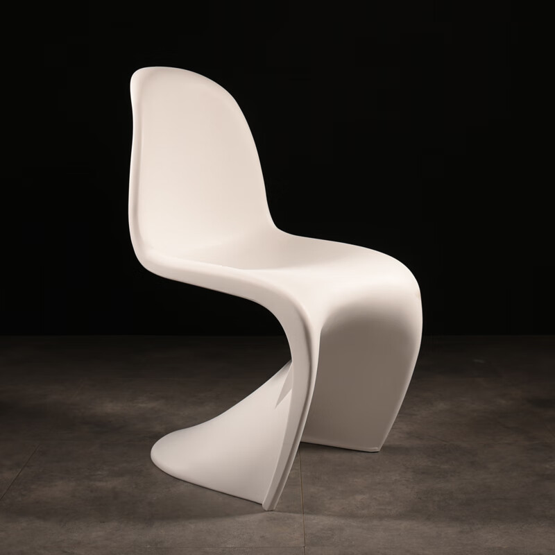 潘东椅潘顿椅北欧创意s形美人椅艺术靠背餐椅现代简约潘顿潘东椅阳台