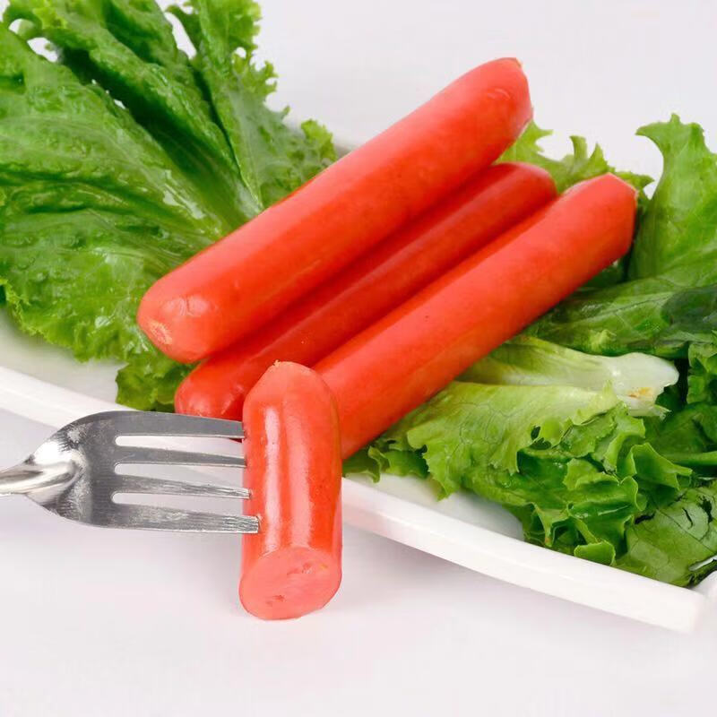 麦格来风味烤香肠热狗50g*42根手抓饼搭档 原味香嫩烤肠50*42根1袋