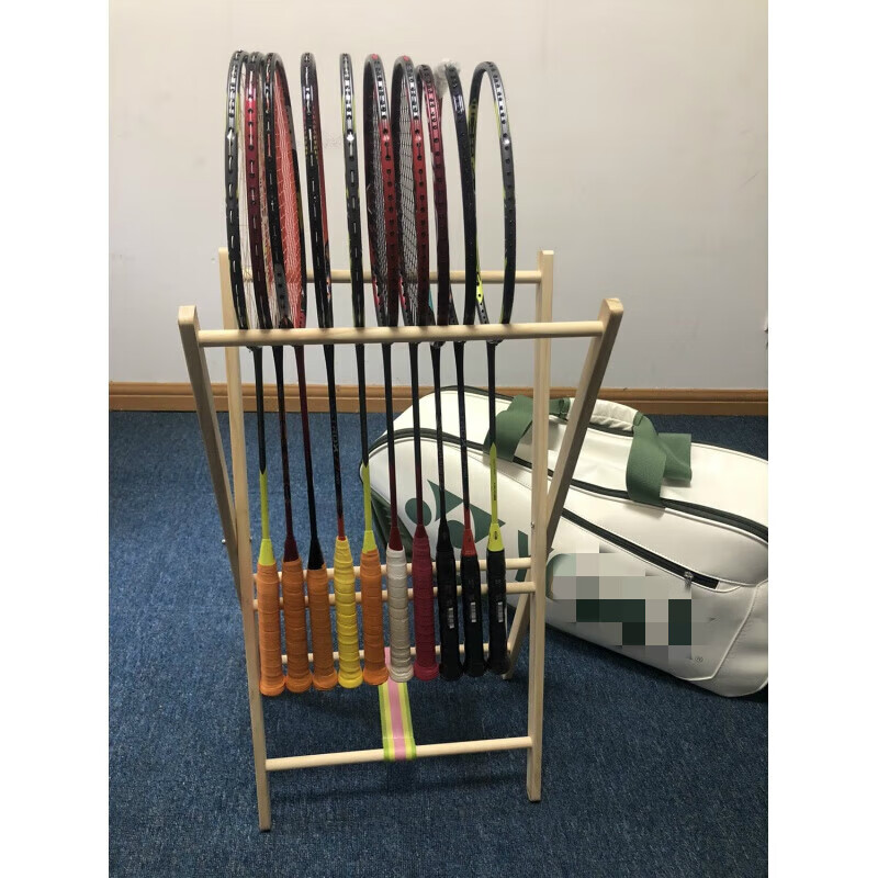 debroglie羽毛球拍架子 羽毛球拍架展示架 网球拍架子展示架全新定制